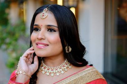 Bridal makeup