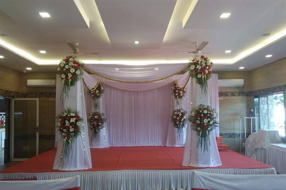 Mandap setup