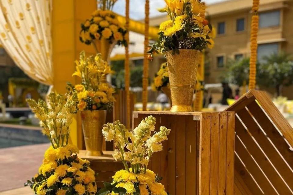 Haldi decor