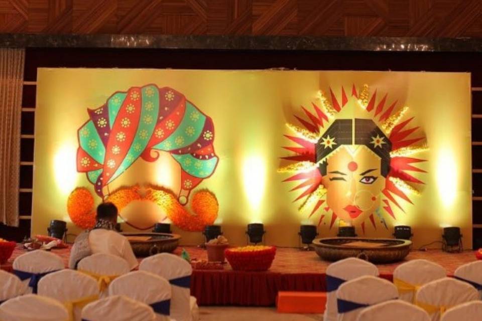 Haldi decor