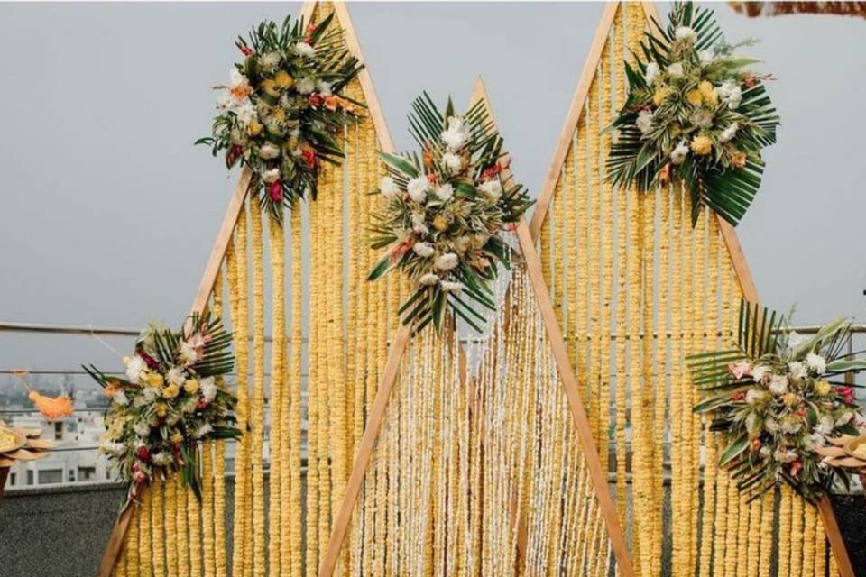 Haldi decor