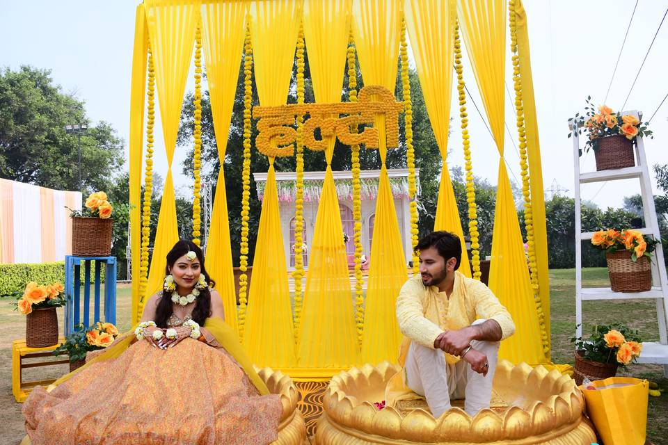 Haldi decor