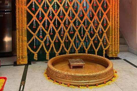 Haldi decor