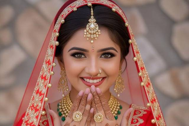 Bridal makeup