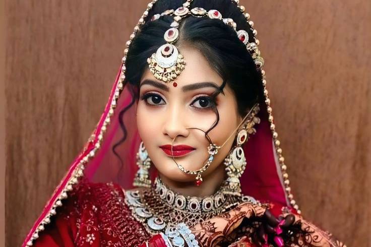 Bridal makeup