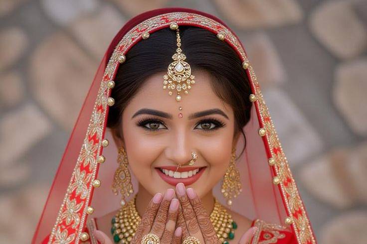 Bridal makeup