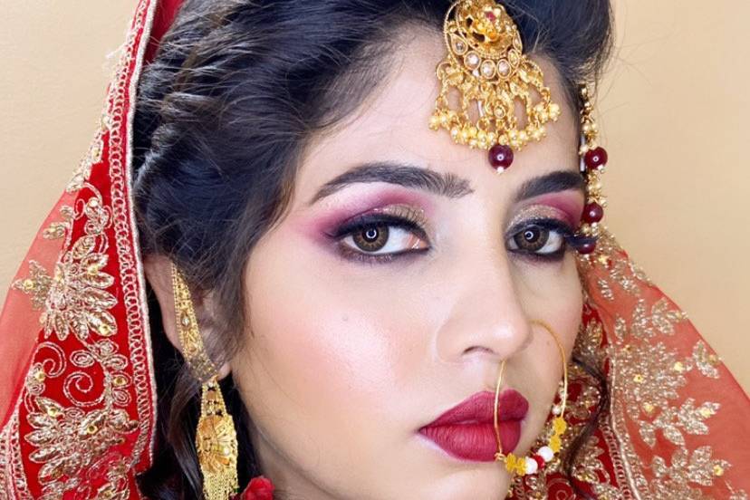 Bridal makeup