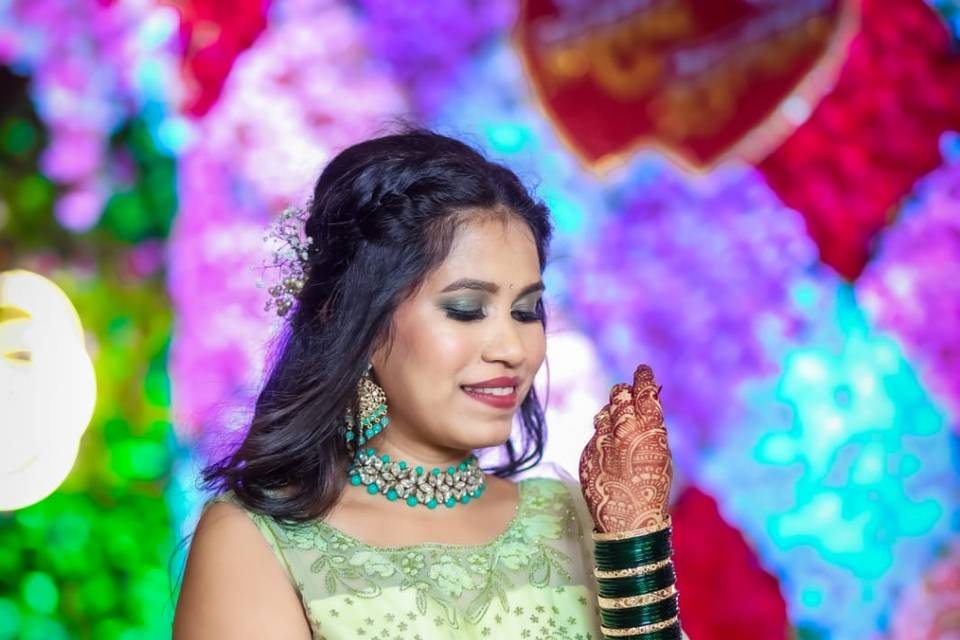 Bridal makeup