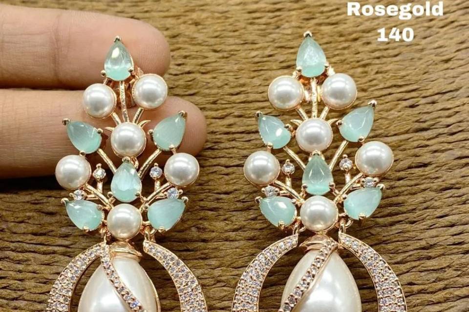 Earring Tika Set