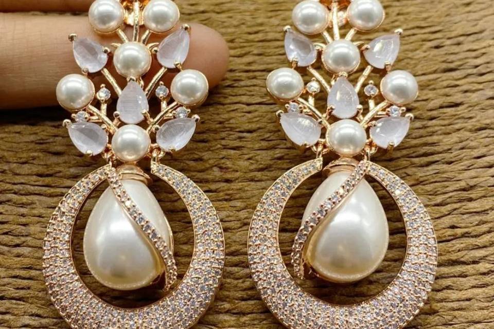 Earring Tika Set