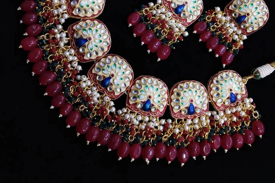 Kundan Beads Set