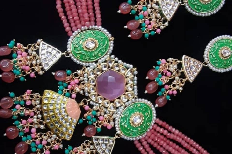 Kundan Beads Set