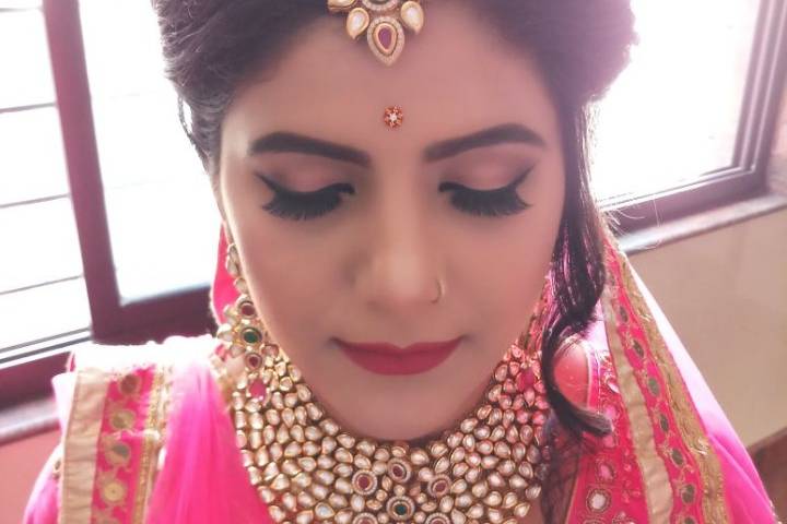 Bridal makeup