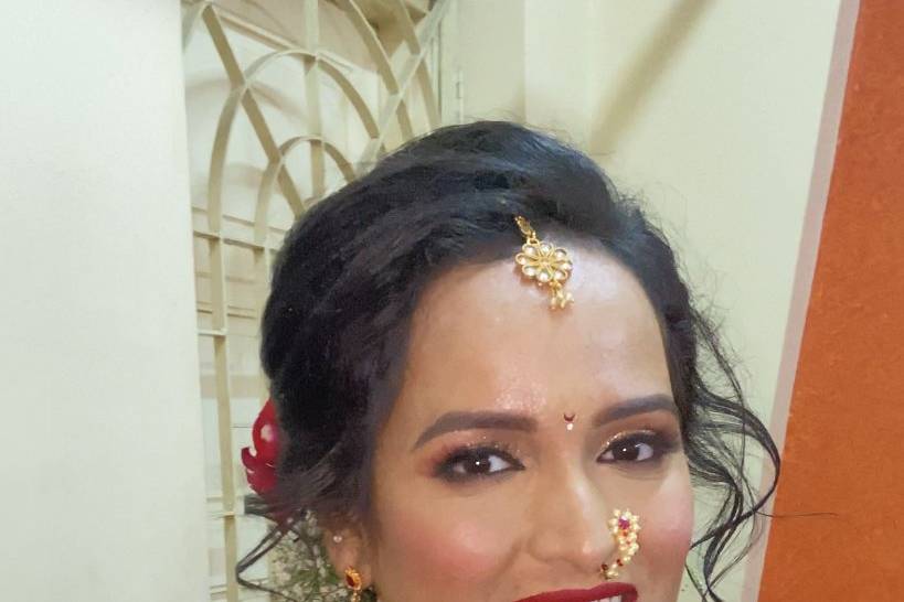 Bridal makeup