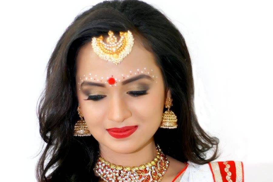 Bridal makeup