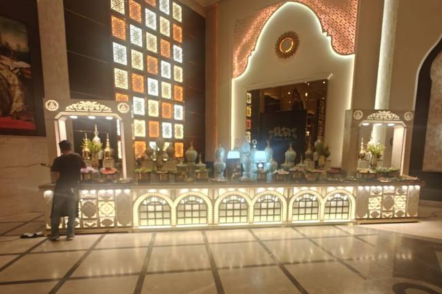 Catering setup
