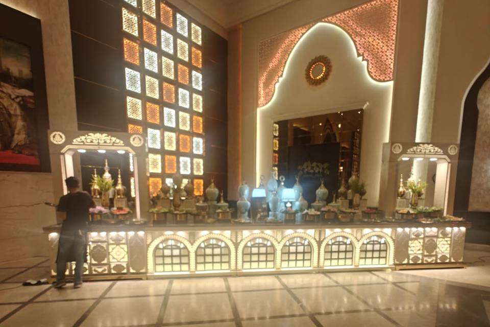 Catering setup