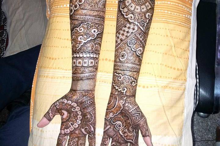 Sachin Mehandi Art