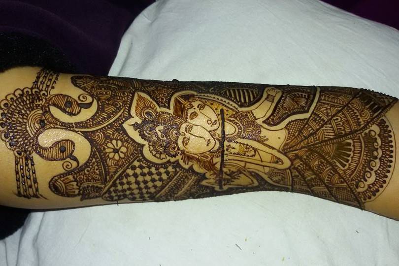 Sachin Mehandi Art