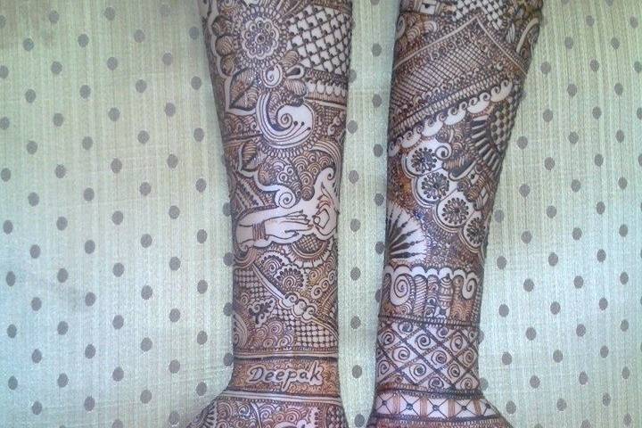 Sachin Mehandi Art