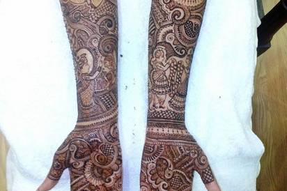 Sachin Mehandi Art