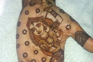 Sachin Mehandi Art