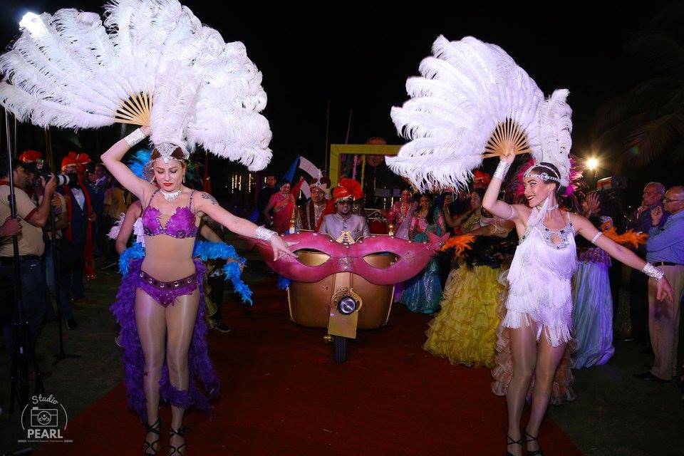 International Carnival dancers