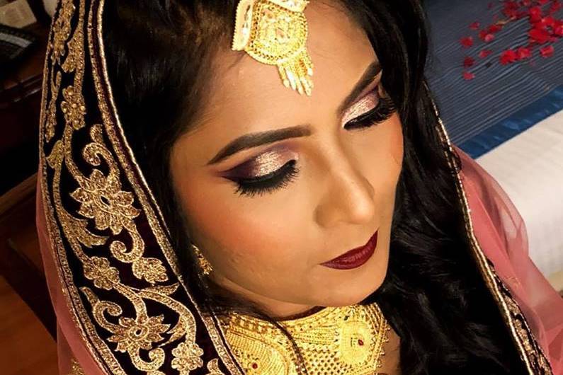 Bridal makeup