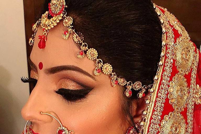 Bridal makeup