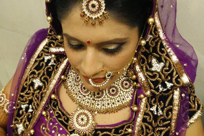 Bridal makeup