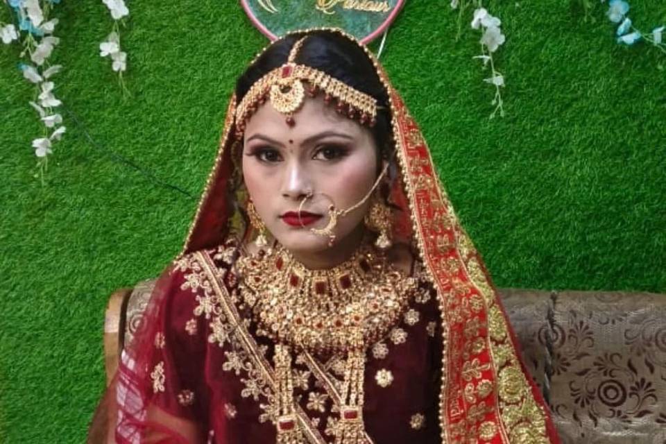Bridal makeup