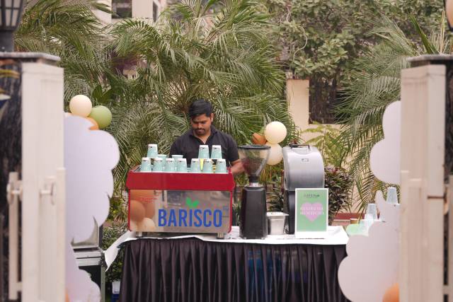 Catering setup