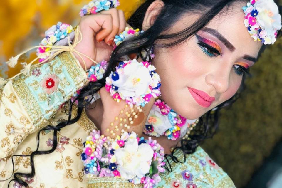 Bridal makeup