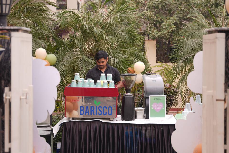 Catering setup