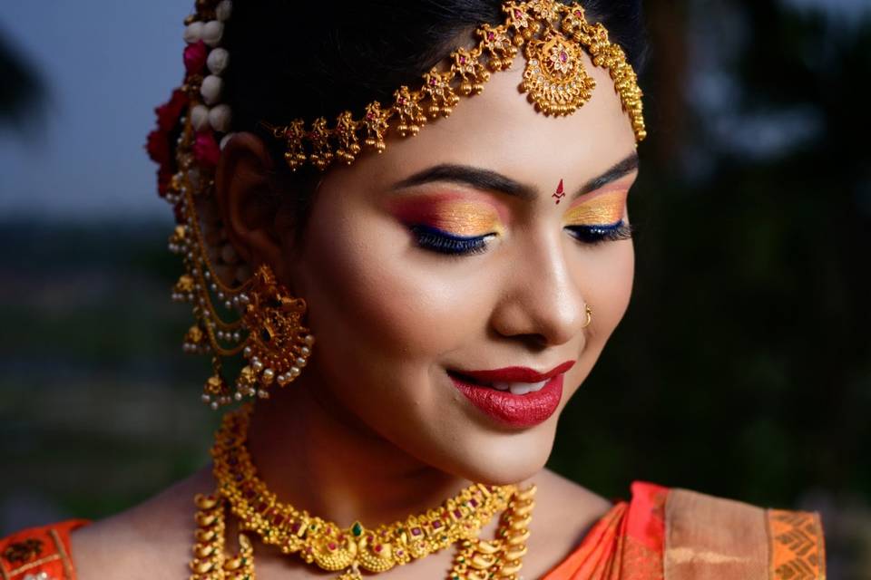 Bengali Bride Reception Look