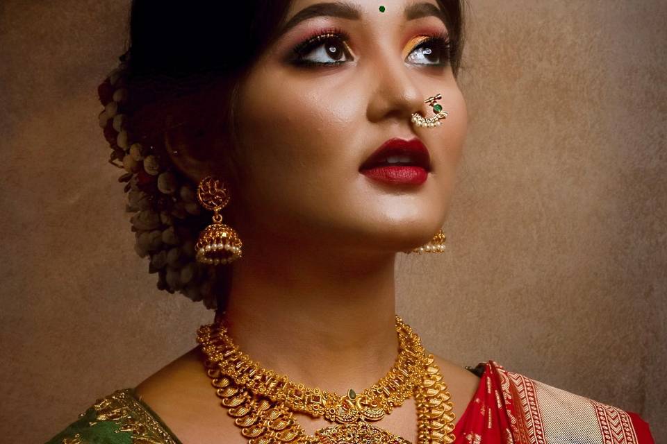 North Indian Bridal look
