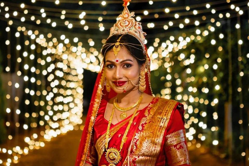 South Indian Bridal look