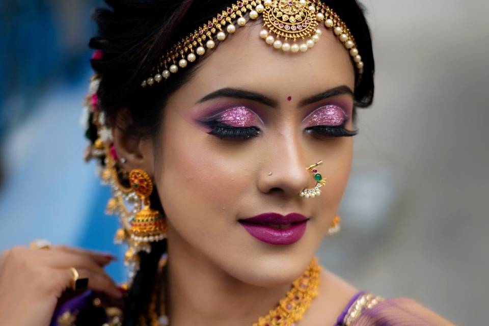 Engagement eyemakeup