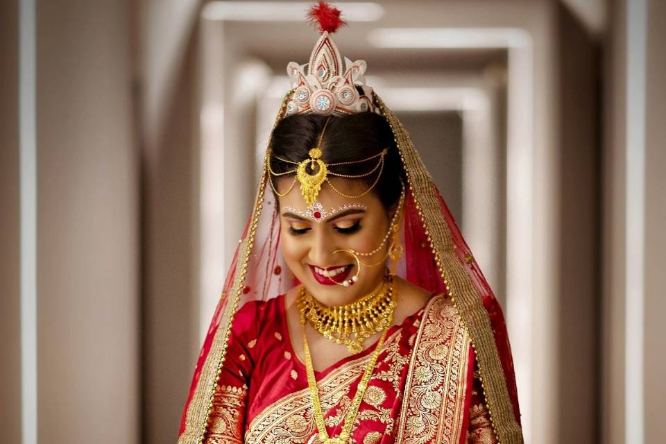 South Indian Bridal look