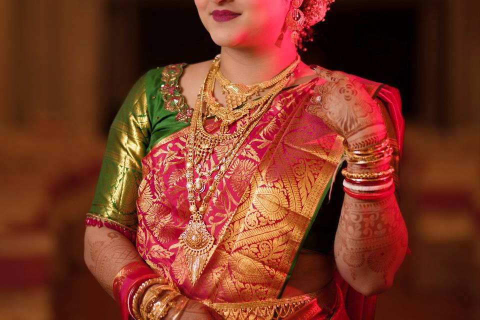 Bengali Bridal look