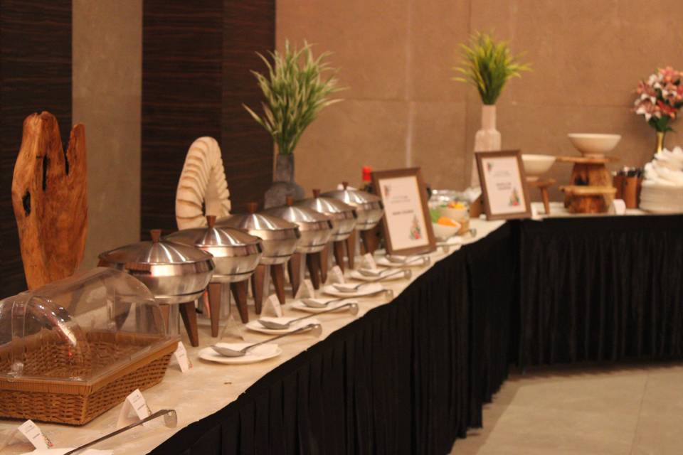 Catering setup