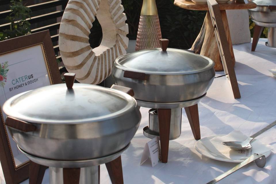 Catering setup