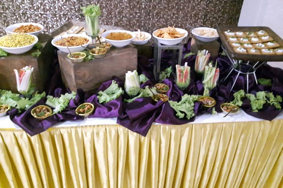 Catering setup