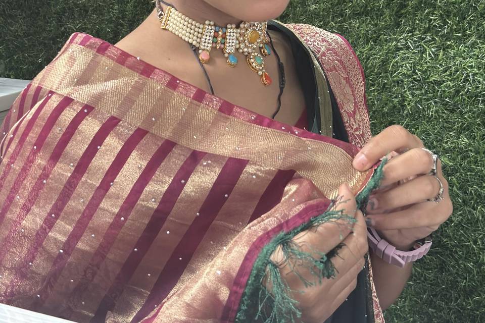 Marathi Look Makeup