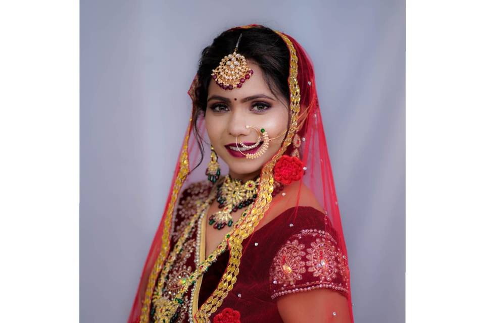 Bridal makeup