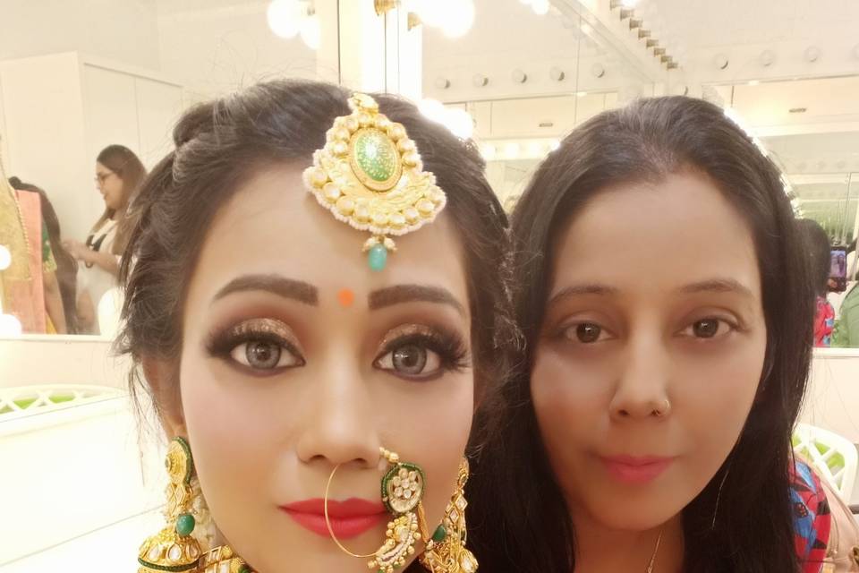 Bridal makeup