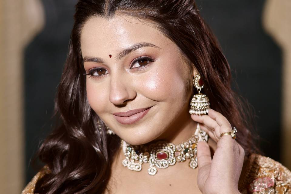 Bridal makeup