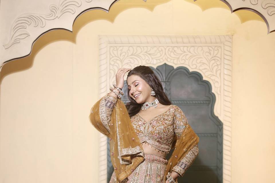 Bridal makeup