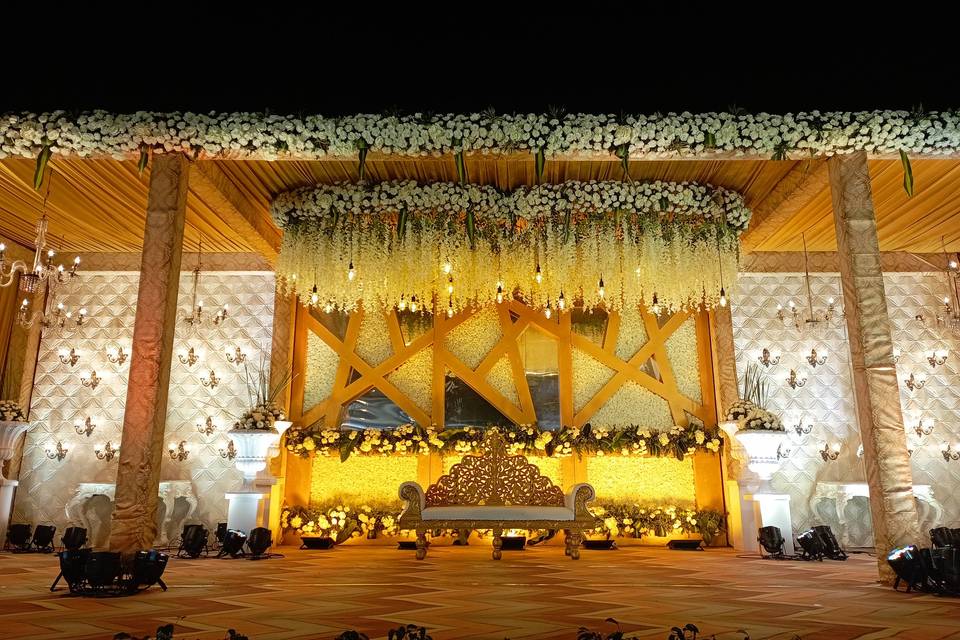 Grand reception stage
