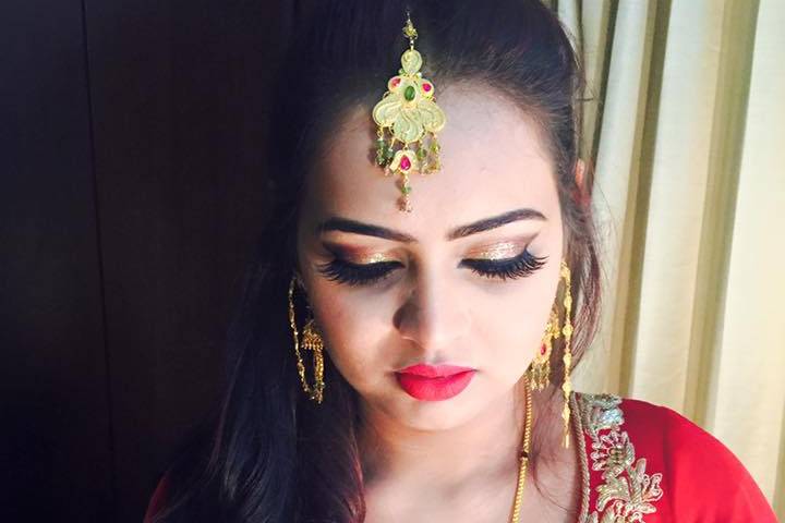 Bridal makeup